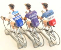 The Original Flandriens -Cyclist (Metal) - The Cycling Hero\'s - Raymond Poulidor 3Pack Gan Mercier + Mercier Hutchinson + Mercie