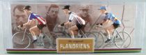 The Original Flandriens -Cyclist (Metal) - The Cycling Hero\'s - Roger De Vlaeminck 3Pack Brooklin + Daf Coted\'or + Brooklin Belg