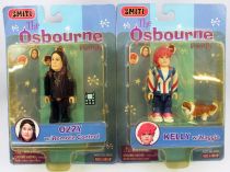 The Osbourne - 3\  Smiti figure - Kelly & Ozzy Osbourne