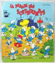 The Parade of Smurfs - Panini Stickers collector book 1985