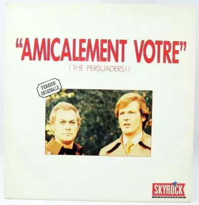 The Persuaders - Mini-LP Record - Original TV series theme (by John Barry) - CBS 1990