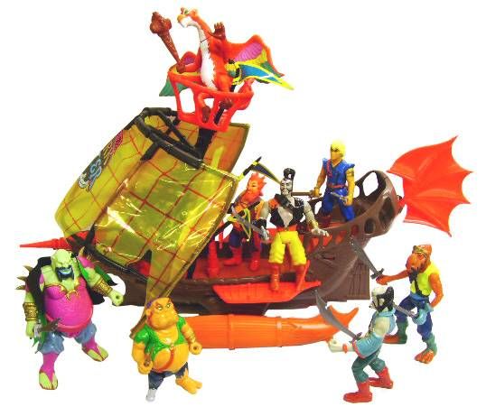 La gamme de Jouets que vous n'aurez jamais ! et que vous kiffez The-pirates-of-dark-water---hasbro---complete-set-of-8-action-figures---1-vehicle-p-image-263017-grande