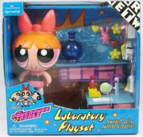 The Powerpuff Girls Les Supers Nanas - Laboratory Playset & Belle - Trendmasters