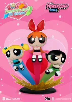 The Powerpuff Girls (Les Supers Nanas) - Figurines Dynamic Action Heroes 1/9�me Bulle, Belle, Rebelle - Beast Kingdom