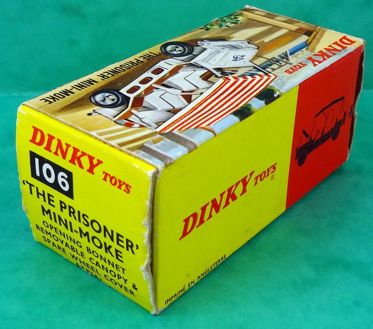 The Prisoner - Austin Mini-Moke - Dinky Toys ref.106 - 1967