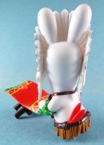 The Rabbids - Ubisoft Pvc Figure - Napoleonic Grenadier Indian Chief Smoke Signals Rabbids
