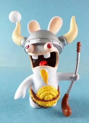 The Rabbids - Ubisoft Pvc Figure - Viking Golfer Rabbids