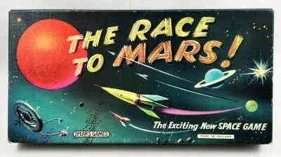 The Race to Mars - Jeu de Plateau / Board Game (Spear\'s Game 1962)