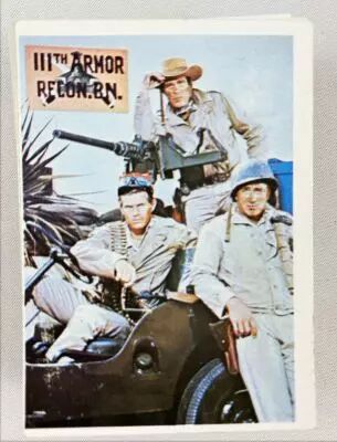 The Rat Patrol - Topps Trading Cards (1966) - S�rie compl�te 66 cartes