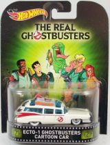 The Real Ghostbusters - Hot Wheels - Mattel - Ecto-1 Cartoon car