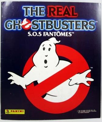 The Real Ghostbusters - Panini Stickers Collector Album (complete and mint)
