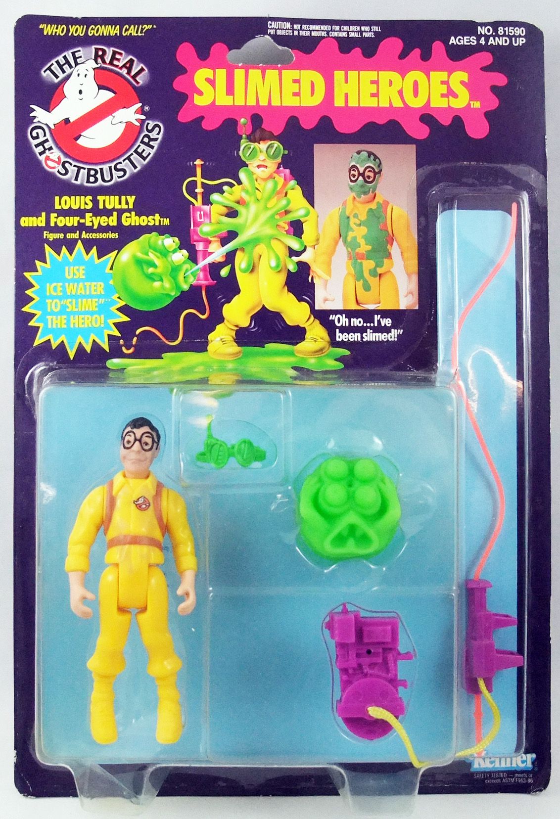 Buy Kenner The Real Ghostbusters Slimed Heroes Louis Tully and Four-Eyed  Ghost Online at desertcartINDIA