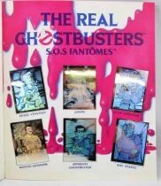 The Real Ghostbusters S.O.S Fant&ocirc;mes - Album collecteur de vignettes Panini (complet et parfait &eacute;tat)