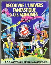 The Real Ghostbusters S.O.S. Fantômes - Poster depliant promotionnel Kenner