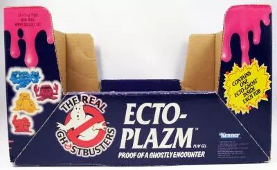 The Real Ghostbusters S.O.S. Fant�mes - Pr�sentoir � Ecto-Plazm en carton