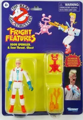 The Real Ghostbusters S.O.S. Fant�mes (Kenner Classics) - Fright Features Egon Spengler & Soar Throat Ghost