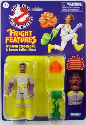 The Real Ghostbusters S.O.S. Fant�mes (Kenner Classics) - Fright Features Winston Zeddemore & Scream Roller Ghost