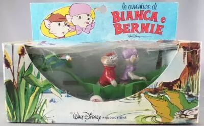The Rescuers - The Hovercraft-Leaf - Mint in Cb Toys Box