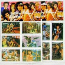 The Rolling Stones - 2 x 3-D Stickers Boards (Mint) - Musidor B.V. 1983