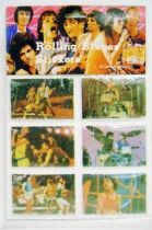 The Rolling Stones - 2 x 3-D Stickers Boards (Mint) - Musidor B.V. 1983