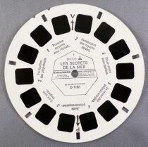 The Secrets of the Sea - 3 x View-Master Discs Set Loose Ref. D 118-F