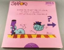 The Shadoks - Edition du D&eacute;sastre - 2024 Calendar 16 Months