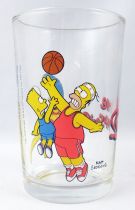 The Simpsons - Amora Mustard glass - Ball Games