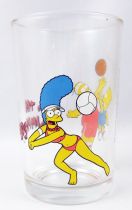 The Simpsons - Amora Mustard glass - Ball Games