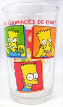 The Simpsons - Amora Mustard glass - Faces of Bart