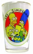 The Simpsons - Amora Mustard glass - Lisa & Maggie