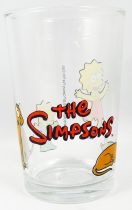 The Simpsons - Amora Mustard glass - Lisa, Maggie & Santa\'s Little Helper