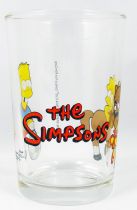 The Simpsons - Amora Mustard glass - Soccer Bart, Lisa with pony