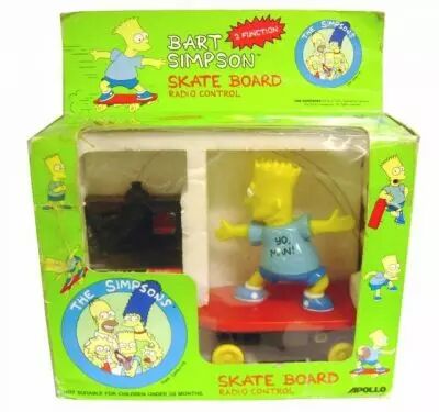 The Simpsons - Bart Skate Board R/C