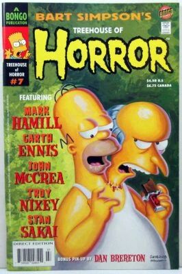 The Simpsons - Bongo Comics Publication - Treehouse of Horror #7 (2001)