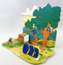 The Simpsons - Burger King Vinyl Figure display - Bart to Crystal Lake Campground