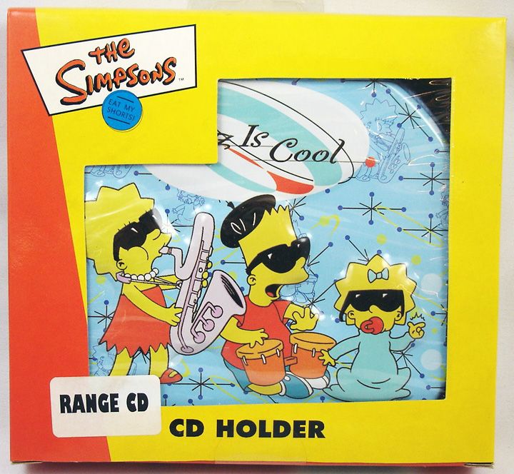 The Simpsons - CD Holder - Jazz is cool