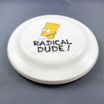 The Simpsons - Frisbee Bretas Plastic Inc. 1990 - Bart \ Radical Dude!\ 