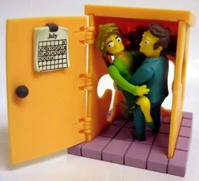 The Simpsons - Gentle Giant Bust-Ups Serie 5 - Love in the closet