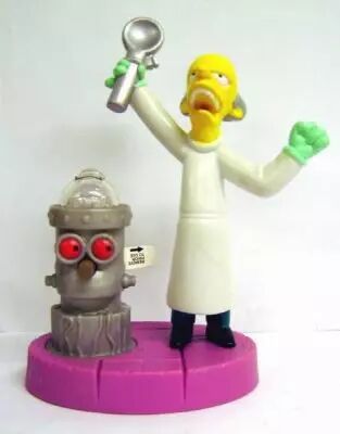 The Simpsons - Halloween Burger King Premium - Evil Dr. Burns