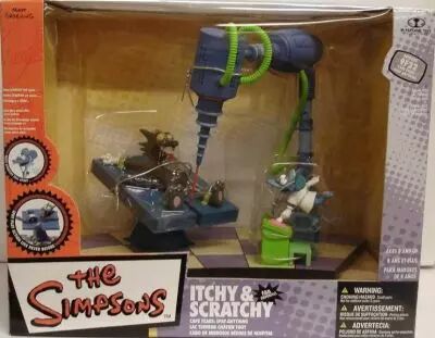 The Simpsons - Itchy & Scratchy \'\'Cape Feare : Spay anything - McFarlane