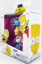 The Simpsons - Jakks Pacific - 3\  Action-Figure Bart Simpson \ Krusty Gear\ 