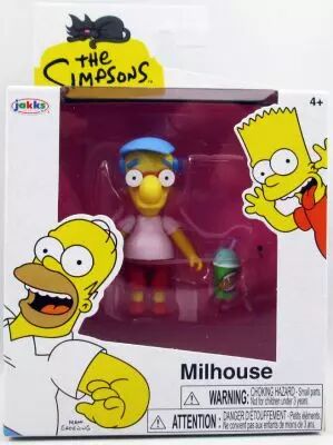 The Simpsons - Jakks Pacific - 3\  Action-Figure Milhouse Van Houten