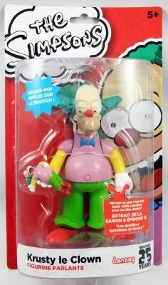 The Simpsons - Lansay - Figurine parlante Krusty the Clown