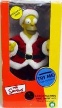 The Simpsons - Large Talking and Dancing Homer Simpson as Santa Doll