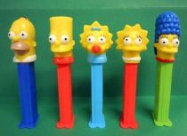 The Simpsons - PEZ dispenser - Homer, Marge, Bart, Lisa & Maggie