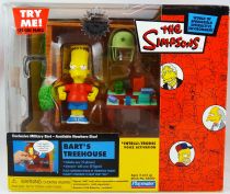 The Simpsons - Playmates - Bart\'s Treehouse with Military Bart