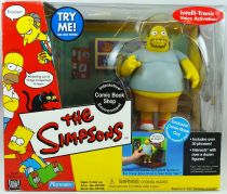 The Simpsons - Playmates - Comic Book Shop (avec Comic Book Guy)