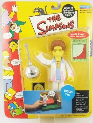 The Simpsons - Playmates - Disco Stu (s�rie 9)
