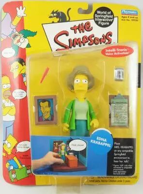 The Simpsons - Playmates - Edna Krabappel (s�rie 7)