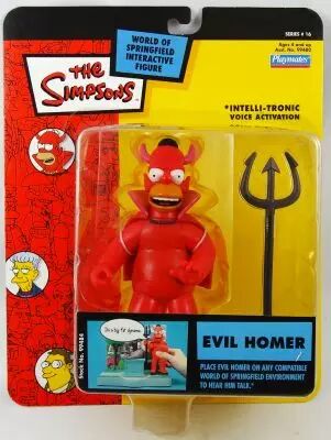 The Simpsons - Playmates - Evil Homer (s�rie 16)